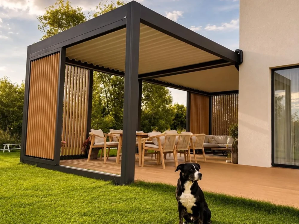 Pergola bioklimatyczna — jak wybrać dobry system?